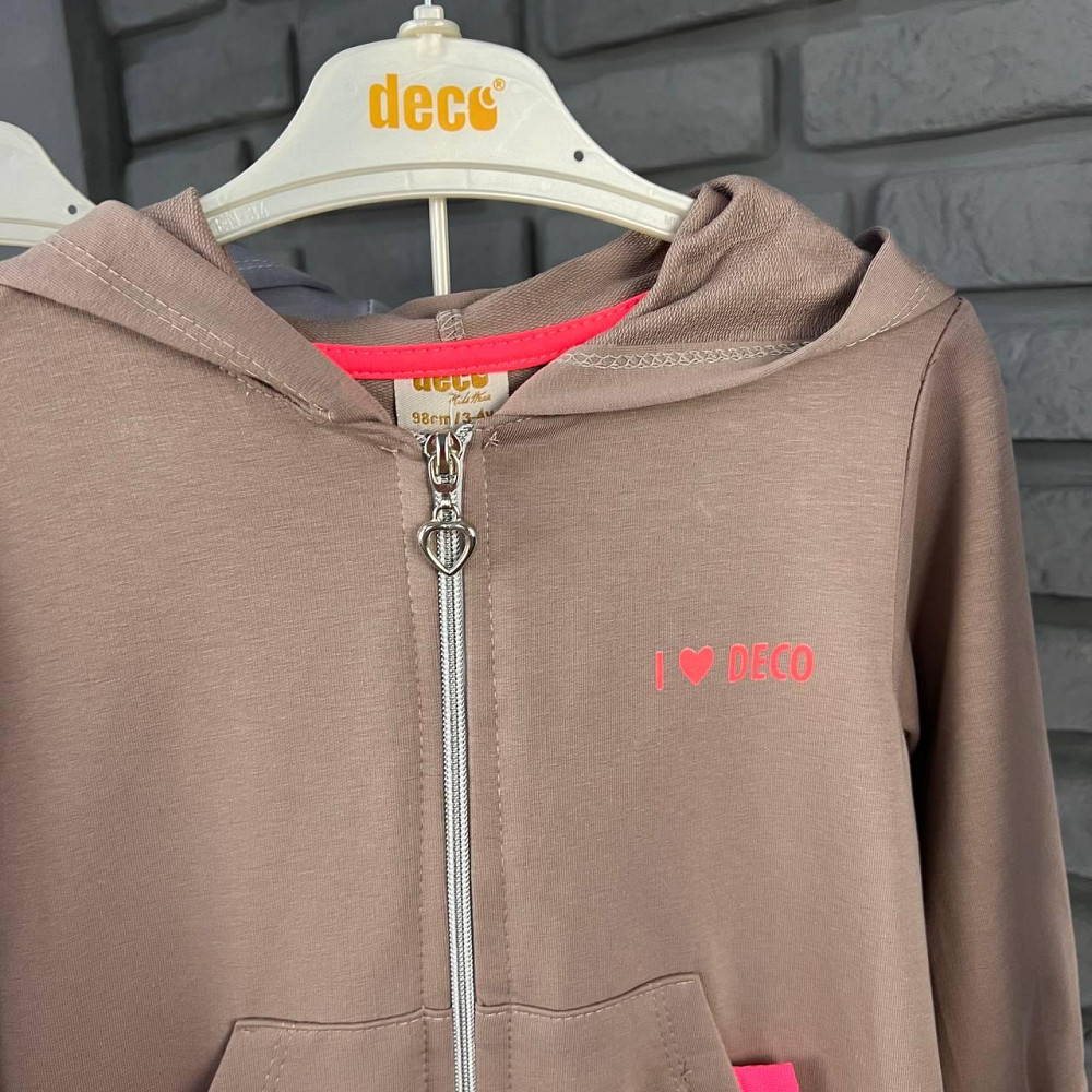 Дитячий Костюм для Дівчаток на Змійці Turkey коричневий, 3-4 роки 98 см Київ - фото 2