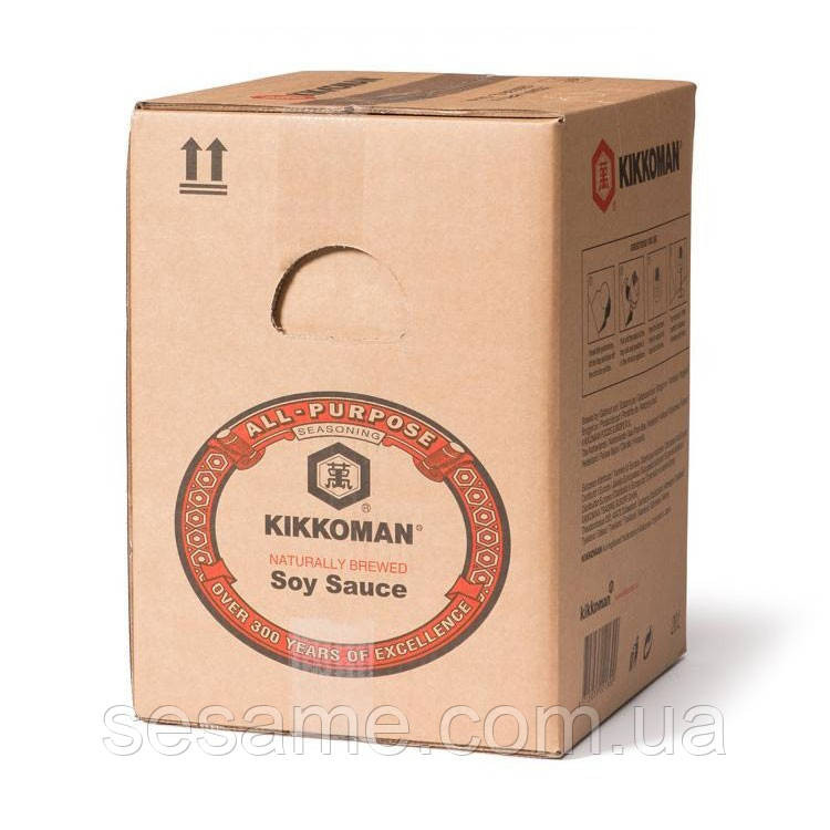Соєвий соус натуральний Kikkoman 19л Харків - фото 1