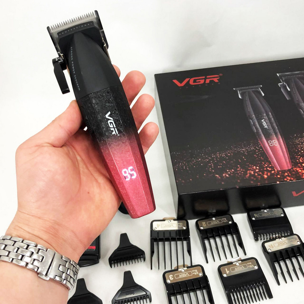 Машинка для стрижки посіченого волосся VGR V-640, Тример для самостійної стрижки волосся UW-66 Івано-Франківськ - фото 5