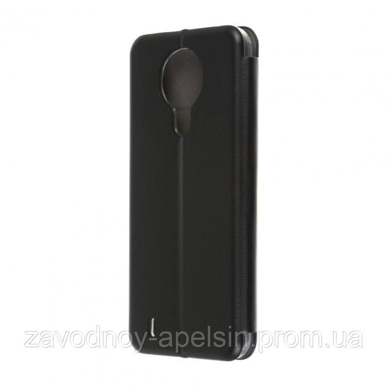 Чохол книжка Nokia 1.4 Підставка (чорний) Одеса - фото 2