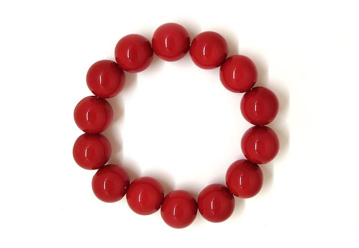 Браслет в украинском стиле красный Киев - изображение 1