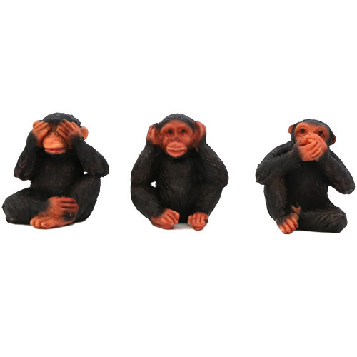 Статуетка Мавпа набір 3 шт Київ - фото 1