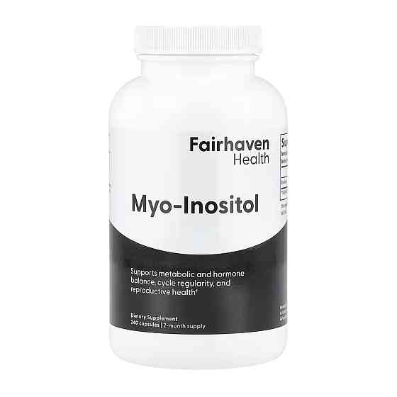 Міо-Інозитол Fairhaven Health Myo-Inositol 240 капс Київ