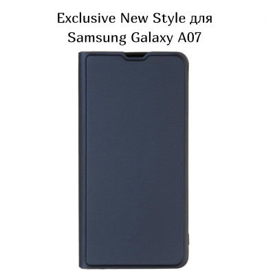 Чохол до мобільного телефона BeCover Exclusive New Style Samsung Galaxy A07 SM-A075 Deep Blue (713892) Вінниця - фото 1