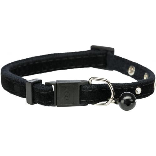 Нашийник Trixie для котів з заклепками і дзвіночком оксамит Київ - фото 3