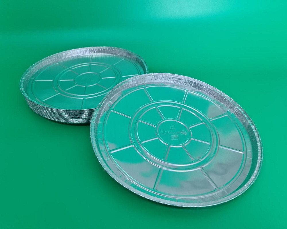 Круглая, пещевая, алюминиевая форма 1100мл SPТ72G 100шт  (1 пачка) Харьков - изображение 1