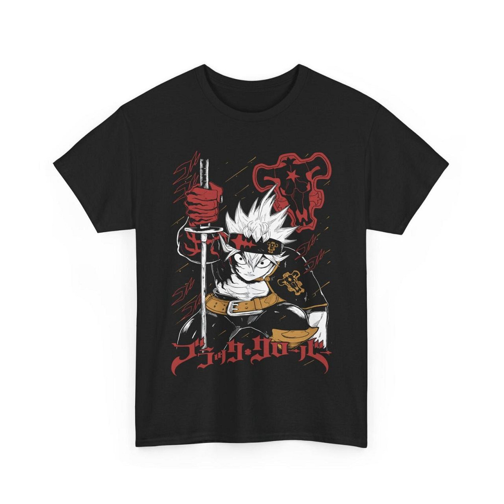 Футболка для мальчика аниме Чёрный клевер оверсайз (рост от 165 до 180 ) Черний AnimeJ0508m Днепр - изображение 4