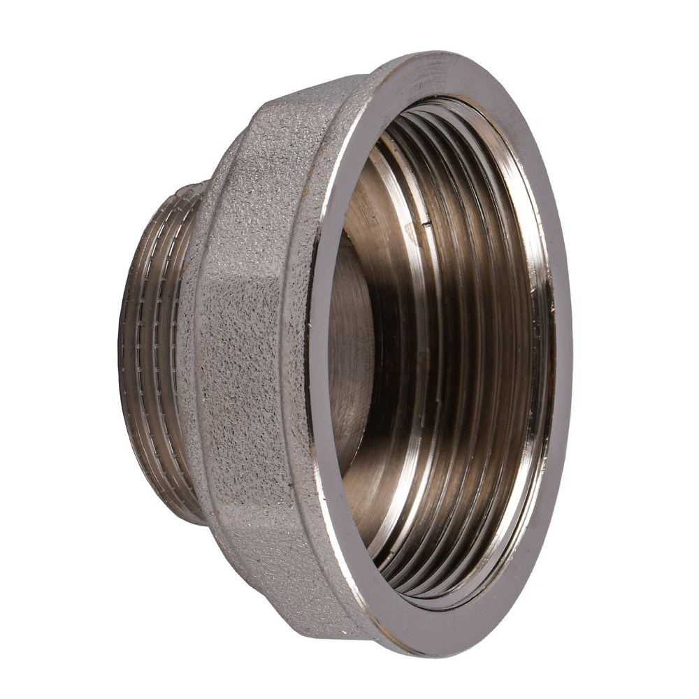 Редукційний перехідник 2| х1 1/4| ВН нікельований восьмигранний NK863O OPTIMUM Київ - фото 2