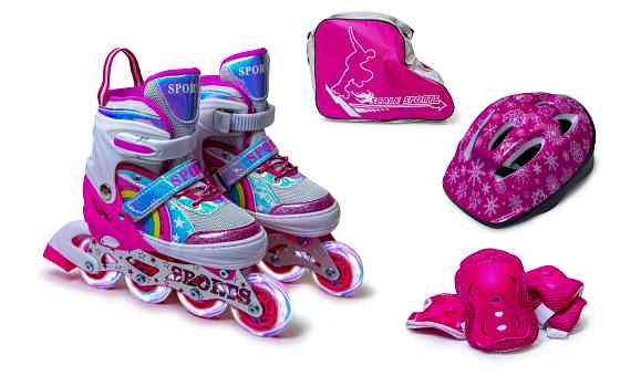 Комплект дитячих роликів Scale Sports Rainbow. Одеса