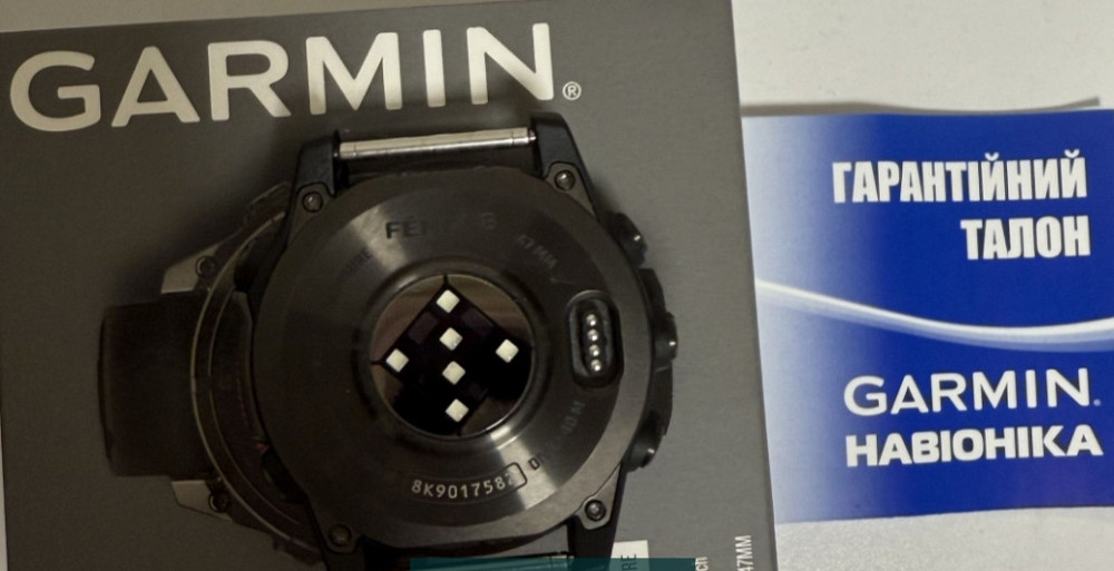 Смарт-Часи Garmin Fenix 8 amoled sapphire 47 mm Київ - фото 3