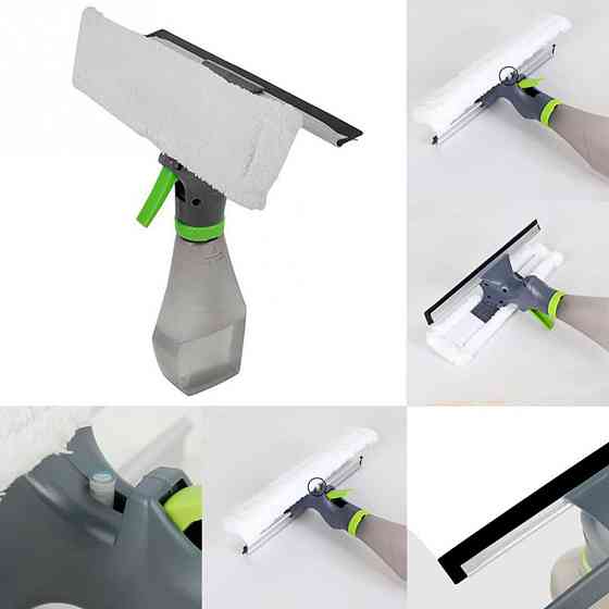 Щітка для миття вікон Easy Glass 3 in 1 Spray Window Cleaner Суми