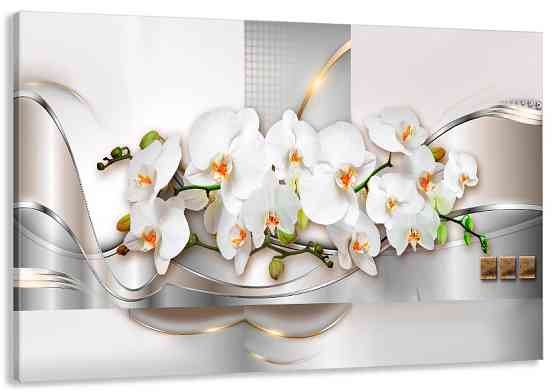 Картина холст в гостиную / спальню Орхідея   MLP_141 Киев