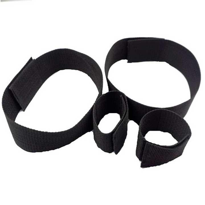 БДСМ фіксатори рук і ніг "Black Bondage" - Садо-мазо Вінниця - фото 3