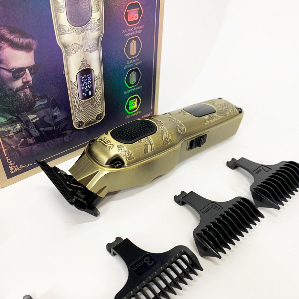 Машинка для стрижки волосся бездротова VGR, Модний машинка для стрижки волосся, Тример бездротовий DQ-84 Івано-Франківськ - фото 4