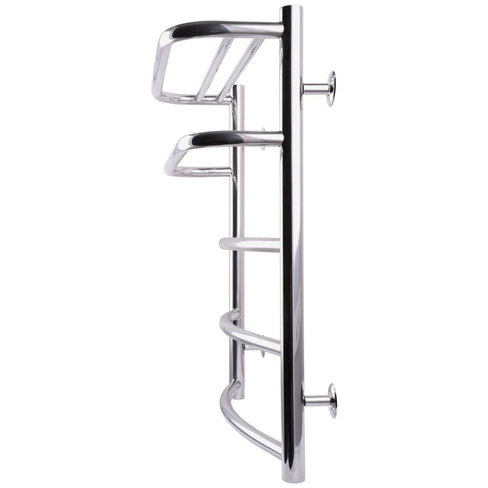 Полотенцесушитель UNIO Op W 600-500-5 Оливия с полкой вода (000020858) Киев - изображение 4