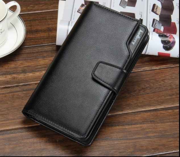 Чоловічий гаманець Baellerry Business Black Вінниця - фото 1