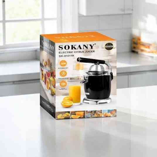 Цитрусовий соковитискач Sokany SK‑01019 USB портативний 45 Вт з фільтром з нержавіючої сталі Одеса