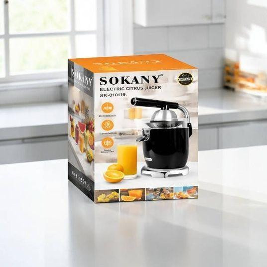 Цитрусовая соковыжималка Sokany SK‑01019 USB портативная 45 Вт с фильтром из нержавеющей стали Одесса - изображение 3