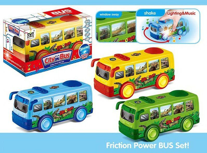 Автобус 202161 M (288) 3 кольори, світло, звук, інерція, у коробці, шт Киев - изображение 1