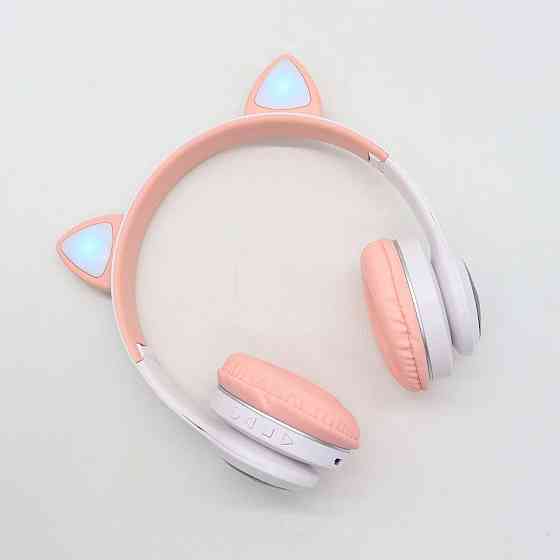 Беспроводные наушники с кошачьими ушками,VZV-23M,Розовые SBR Киев