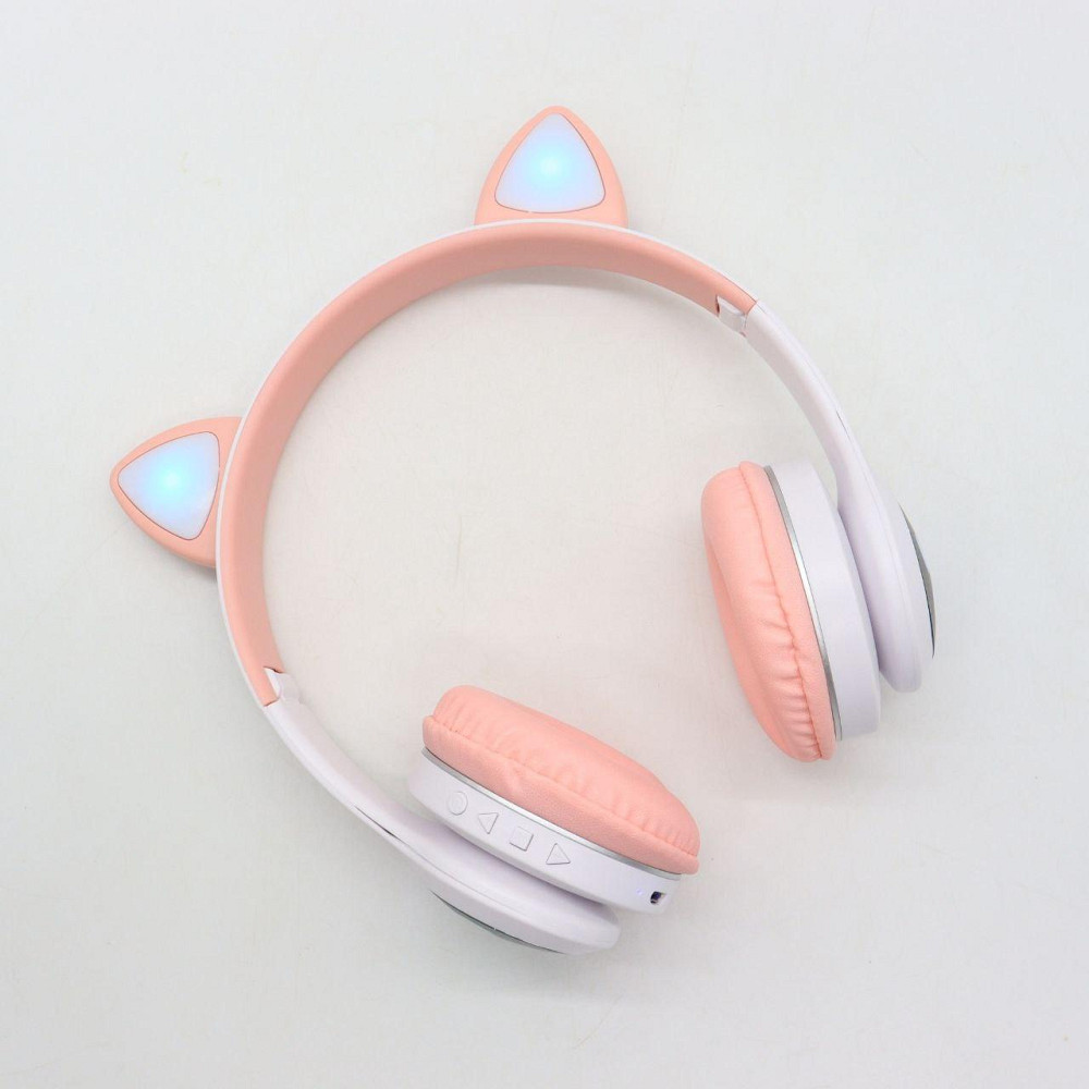 Беспроводные наушники с кошачьими ушками,VZV-23M,Розовые SBR Киев - изображение 5