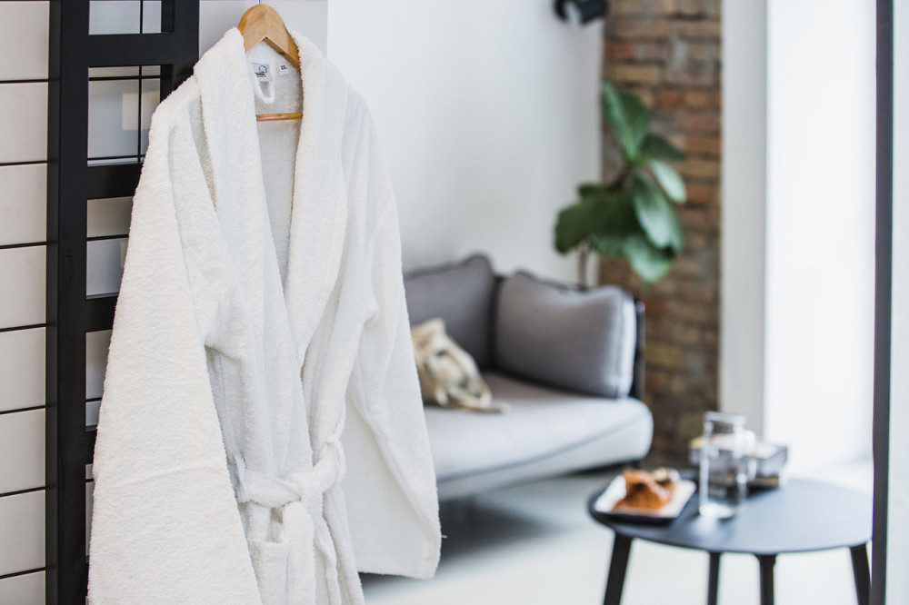 Ecotton Халат готельний Ecotton XXL махровий білий з поясом універсальний White Коломыя - изображение 8