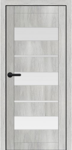 Дверь межкомнатная Порталино PL-05 санома серая сатин Киев - изображение 1