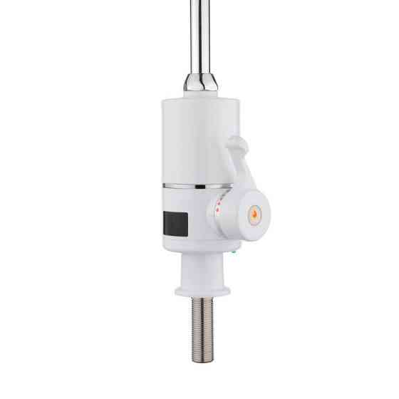 Проточний кран-водонагрівач для кухні на три режими Lidz Warm 062 LDWAR062WCR49099 White/Chrome Київ