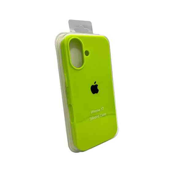 Чохол для смартфона Silicone Full Case AA Open Cam for Apple iPhone 17 24,Shiny Green Киев