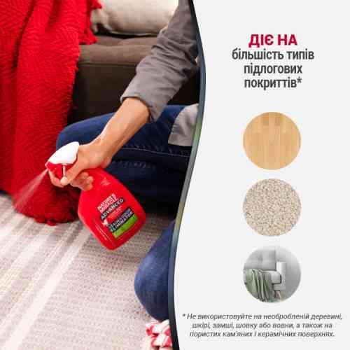 Засіб 8in1 Nature_s Miracle ADV Dog Stain and Odor Elimin Spray для усунення плям та запахів від собак з посиленою формулою Київ