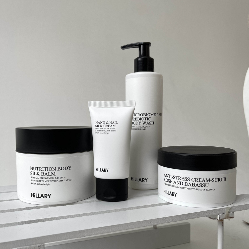 Крем-гель для душа с пребиотиками Hillary Microbiome Care Prebiotic Body Wash, 250 мл Киев - изображение 9