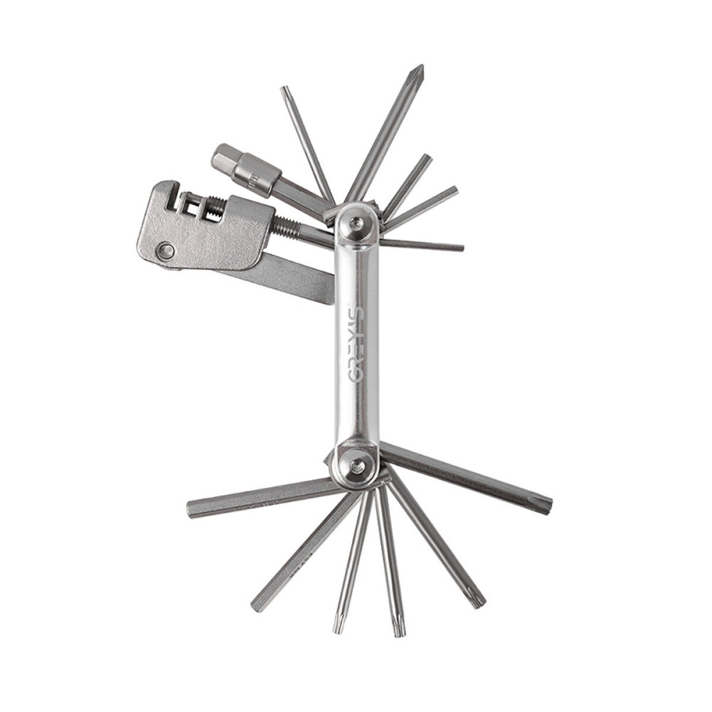 Мультитул Grey's 2/2.5/3/4/5/6/8мм, пласка викрутка/Philips, витискач ланцюга, лопатка Киев - изображение 1