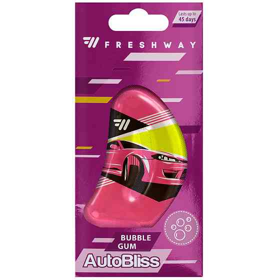 Ароматизатор для авто рідкий "AutoBliss" Bubble Gum (Жувальна гумка) 8мл FreshWay Київ