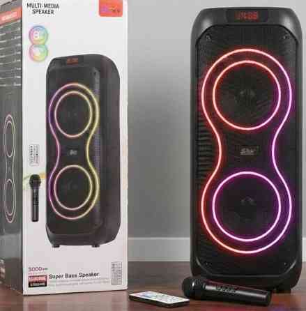 Колонка большая блютуз громкая с микрофоном FM для праздников мероприятий дачи дома. Харьков