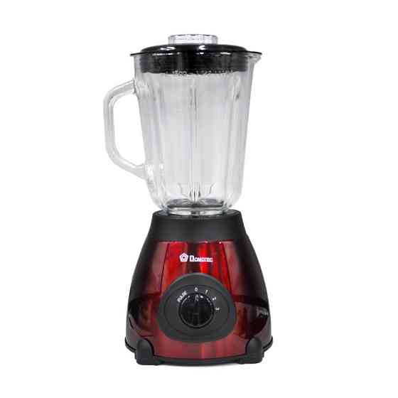 Стаціонарний блендер DOMOTEC MS-6611, потужність 1000 Вт, червоний колір, чаша 1.5 л, імпульсний режим – потужний та стильний. Одеса