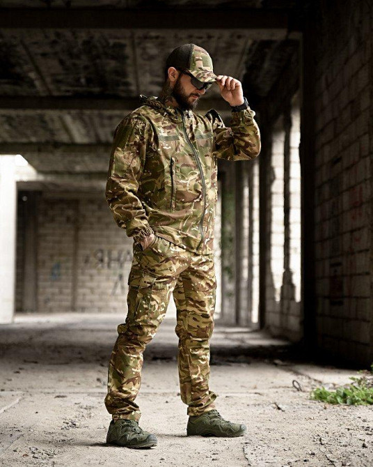 Летний тактический костюм GECKTAR мультикам ДЛ6409 Одесса - изображение 2