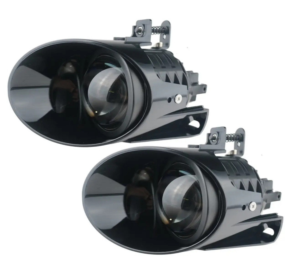 Линзированные LED противотуманные фары Passat B6 3C / 3C2 / 3C5 белый свет 90W 12–48V Харьков - изображение 4