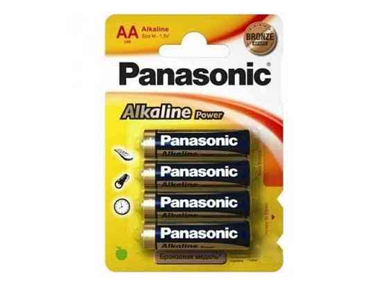 Батарейка лужна LR6/AA Alkaline Power (Bronze) 4шт (блістер) ТМ Panasonic Київ