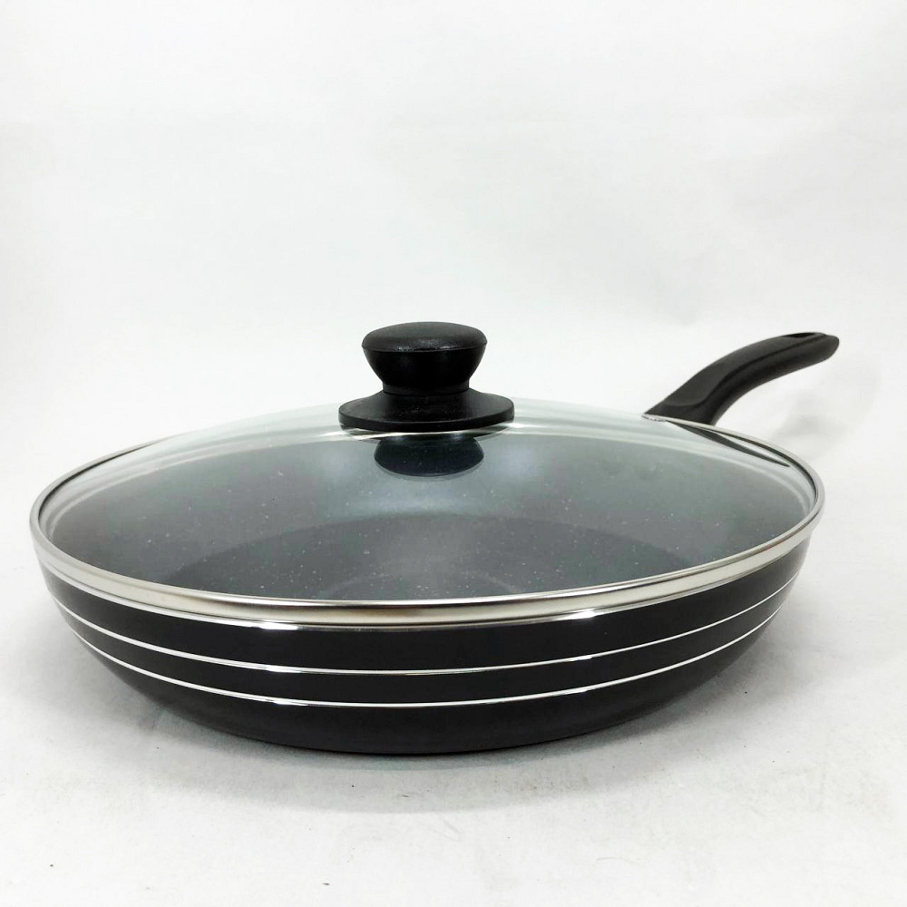 Сковорода для готовки на индукционной плите UNIQUE, Новая алюминиевая сковорода на долго GL-51 Львов - изображение 3