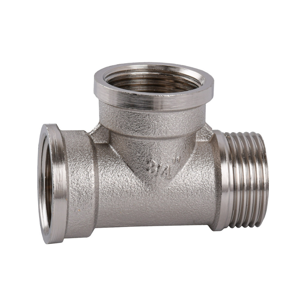 Трійник 3/4″ВВЗ нікельований NT444S OPTIMUM (000030811) Київ - фото 2