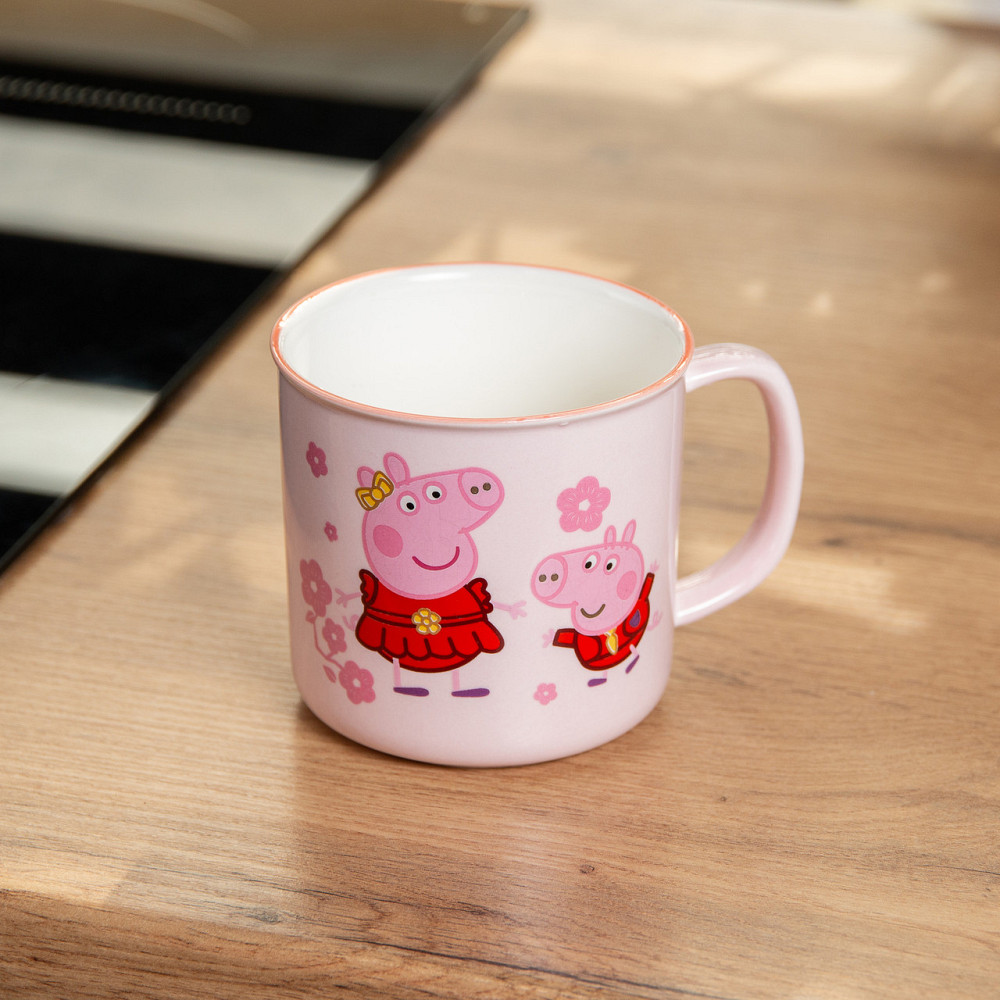 Чашка порцелянова Peppa Pig 400 мл рожева рожева HP-15-13 Коломия - фото 4