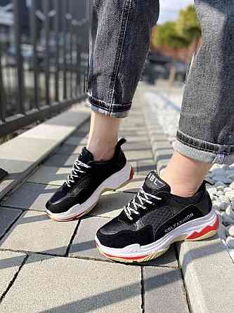 No brend Кросівки жіночі H1020 чорні (весна-осінь, еко-замша) (1576) лише 36р. Коломия