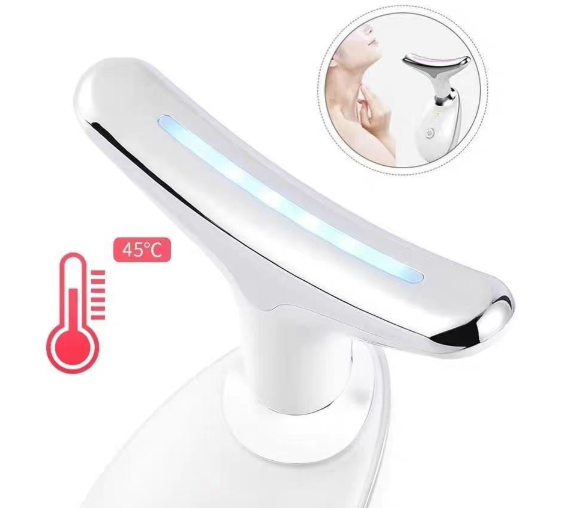 Масажер для обличчя та шиї з мікротоками і світлом Київ - фото 8