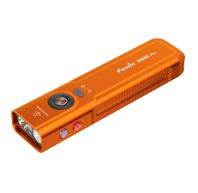 Ліхтар наключний Fenix E06R Pro Жовтогарячий Вінниця - фото 1
