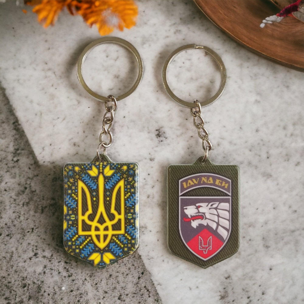 Брелок гумовий Окремий центр спеціальних операцій "Схід" Запоріжжя - фото 4
