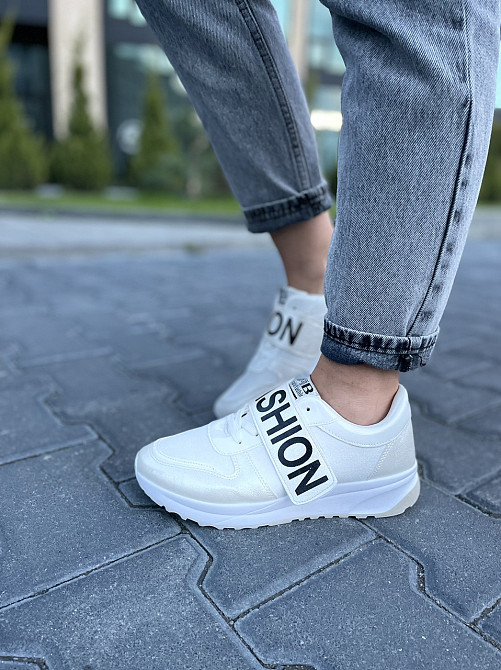 IDEAL Кросівки жіночі Ideal H10 білі (весна-осінь, еко-шкіра) (1528) лише 41р. Коломия - фото 7