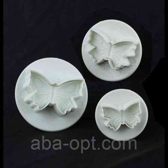 Плунжер для мастики " метелик міні " ( 3 шт) Одеса