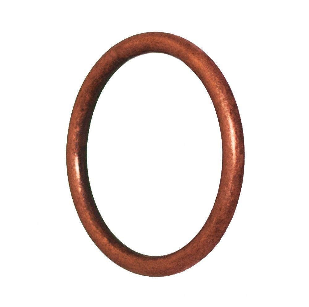 Кільце для карнизу Orvit 25 мм Металеве (35 х 42) х 3,5 мм МІДЬ (10шт.) Львов - изображение 1