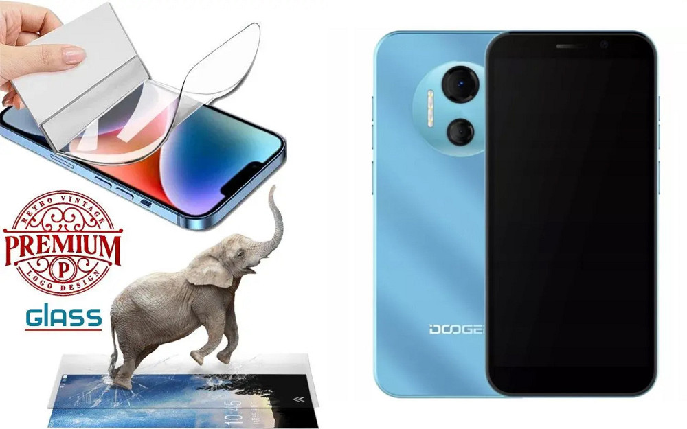 Полиуретановая пленка Doogee X97, Doogee X97 Pro, Premium, толщина 0,2 мм Киев - изображение 1