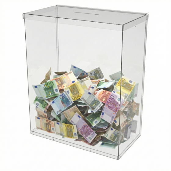 Ящик EKOSTAR без замка для пожертвований и сбора денег 400x220x500. Объем 44 литра Киев